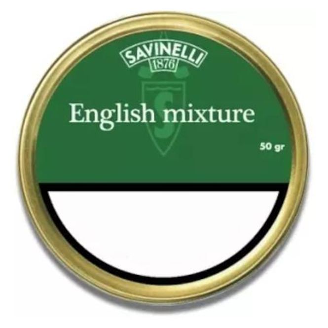 Hovedbilde Savinelli English Mixture 50 gr, Pipetobakk