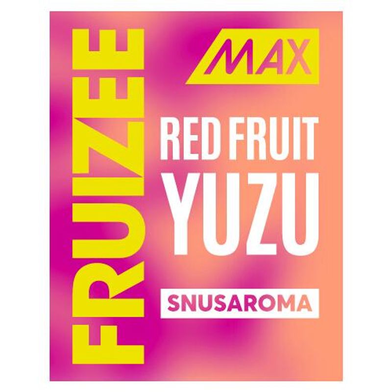Fruizee Max - Red Fruit Yuzu, Snusaroma