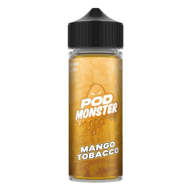 Hovedbilde POD Monster - Mango Tobacco, Ejuice 100/120ml