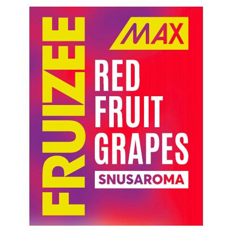 Fruizee Max - Red Fruits Grape, Snusaroma