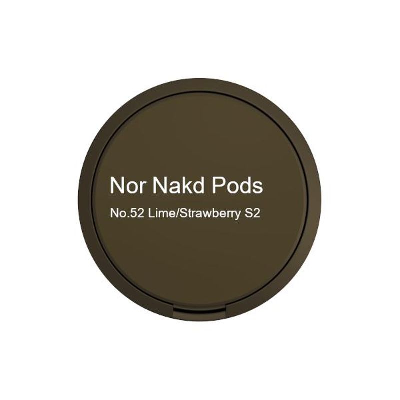 NOR - No.52 Nakd Pods Lime Jordbær S2